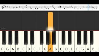 Serial Experiments Lain Opening 1  Boa  Duvet  Melodica Pianika  Tutorial [upl. by Owain]