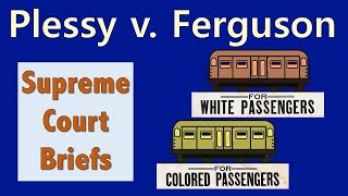 quotSeparate But Equalquot  Plessy v Ferguson [upl. by Nico]