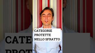 Categorie protette nello sfratto quali sono [upl. by Gwyneth]