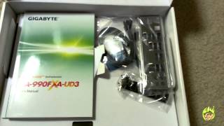 GIGABYTE Motherboard GA990FXAUD3 AMD amp AMD FX8350 Vishera 42GHz 8Core Processor [upl. by Waxler]