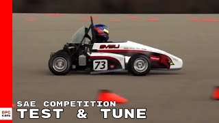 FSAE and Baja Teams Test amp Tune For SAE Competition [upl. by Adriena]