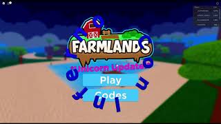 Code For Farmlands Roblox [upl. by Victoria]