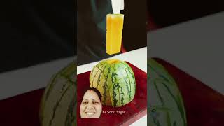 watermelon experiment funny food sekh [upl. by Yedrahs]