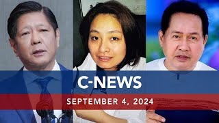 UNTV CNEWS  September 4 2024 [upl. by Ayitahs409]