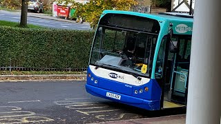 East lancs myllenium metrobus on route 409 to selsdon from warlingham [upl. by Hbahsur]