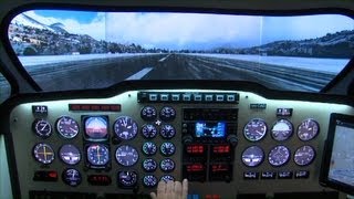 CKAS MotionSim3 6DOF Full Motion Flight Simulator [upl. by Inanak]