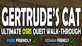 OSRS Gertrudes Cat Quest Guide on Old School RuneScape [upl. by Orella]