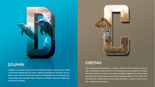 Photoshop Tutorial  Letter Poster Design [upl. by Noira]