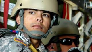 Parachute Jump From Air Force C130  Static Line and HALO Jump [upl. by Mccready]