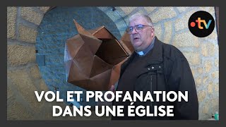 Cambriolage et profanation dans une église de Metz [upl. by Liggitt]