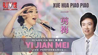 Yi Jian Mei  Xue Hua Piao Piao《A Spray Of Plum Blossoms》【LIVE Performance】Huang Jia Mei 《黄家美》 [upl. by Ozen112]