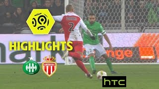 AS SaintEtienne  AS Monaco 11  Highlights  ASSE  ASM  201617 [upl. by Hamlen]