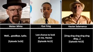 Last Words Of Breaking Bad Characters [upl. by Wagstaff]