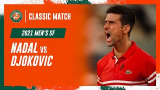 Djokovic vs Nadal 2021 Mens semifinal  RolandGarros Classic Match [upl. by Ricoriki269]