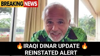 Iraqi Dinar✅ Iraqi dinar news today✅ Iraqi Dinar RV Update [upl. by Hodgson]