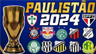 PAULISTÃO 2024  CONFIRA OS GRUPOS [upl. by Ecnerual772]