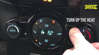 Ford Fiesta demister controls for driving test [upl. by Altheta]