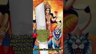 The Defeat of Mahishasura Goddess Durga’s Nine Day Battle Story Read Aloud shortsfeed shorts [upl. by Brunn]