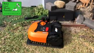 Robot Lawn Mowers Australia  Worx Landroid First Test [upl. by Noval]