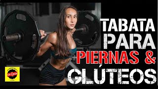 🔥💥🔥 Rutina de Ejercicios Para Piernas y Glúteos Tabata HIIT Quema Grasa 🔥💥🔥 [upl. by Myrtice]