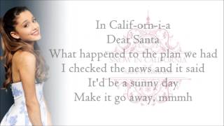 Ariana Grande  Snow In California with Lyrics [upl. by Nessah593]