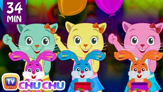 Three Little Kittens Went To The Fair  Nursery Rhymes Collection by Cutians  ChuChu TV Kids Songs [upl. by Ibloc]