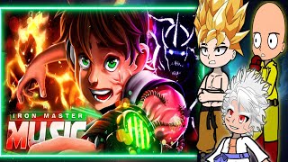 Animes React Relógio Esquisito ⌚👽 √ Carnitrix √ • Rap Ben 10 AU • 🔗 Iron Master 🔗  Gacha React [upl. by Derf486]