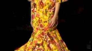 SIMOF 2015 Desfile Trajes de flamenca de Lina  Colección Lina 7 [upl. by Drapehs]