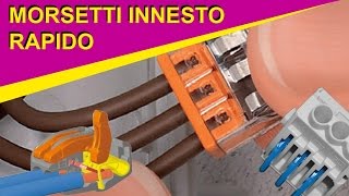 Morsetti elettrici ad innesto rapido video flash [upl. by Lefty]