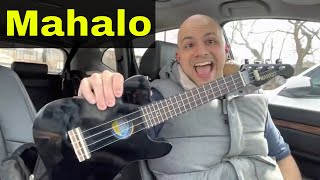 Mahalo Acoustic And Electric Ukulele ReviewGreat Sound And Easy To Play [upl. by Noryd237]