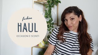 Haul moda estate 2023  saldi e occasioni [upl. by Eenehs742]