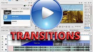 OpenShot Video Editor The Basics In Using Transitions [upl. by Melda]