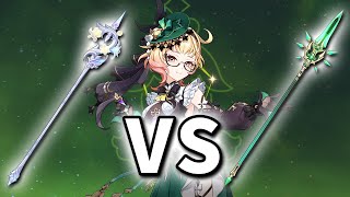 「Emilie」Lumidouce Elegy R1 vs Primordial Jade WingedSpear R1  Genshin Impact [upl. by Oniger340]