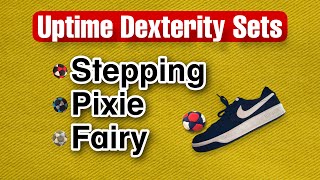 How to do Stepping Pixie amp Fairy Footbag Sets  Hacky Sack Tutorial [upl. by Navonod]