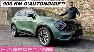 Essai Kia Sportage 2022 – 900 km d’autonomie en hybride [upl. by Perceval181]