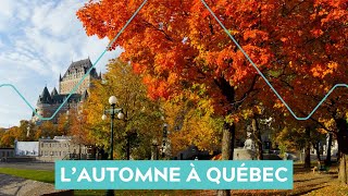 Québec en automne cest grandiose [upl. by Etteragram]