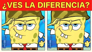 👁 ENCUENTRA la DIFERENCIA  Bob Esponja  ¿Puedes encontrar a tiempo las 10 diferencias [upl. by Lirpa]