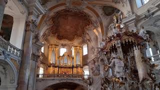 Heil uns Heil Halleluja  gespielt auf der RiegerOrgel in der Basilika Vierzehnheiligen [upl. by Ki]