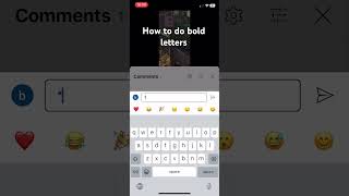 How to do bold letters [upl. by Yelssew]