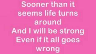 Someones watching over me Hilary duff LYRICS [upl. by Vivie]