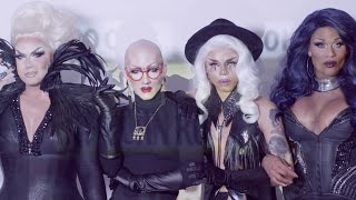 Aja Alexis Michelle Peppermint amp Sasha Velour  CLAT Feat DJ Mitch Ferrino Official Video [upl. by Ecnahc]