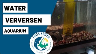 Water verversen van je aquarium [upl. by Nhepets]