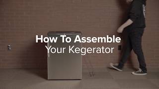 How to Assemble a Kegerator Draft Beer at Home [upl. by Anyah207]