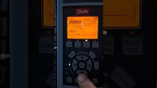 VFD Frequency Set programming Danfoss  Danfoss VFD [upl. by Drageruaeb156]