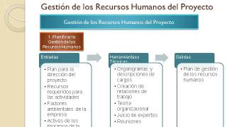 Gestión de los Recursos Humanos del Proyecto Parte 1 [upl. by Saihtam899]