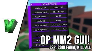 Vynixus Murder Mystery 2 Script  ESP Coin farm Kill all Unpatched [upl. by Zarah14]