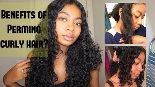 Perming Naturally Curly Hair Why You Should Demo [upl. by Eikram156]