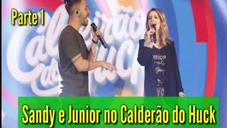 Sandy e Junior no caldeirão do Huck logo mais 3003 2019 [upl. by Dicky]