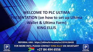 PLC ULTIMA  A guide on how to set up your Ultima Wallet and Ultima Farm [upl. by Claudie]