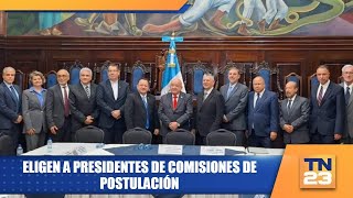 Eligen a presidentes de comisiones de postulación [upl. by Hepsoj]